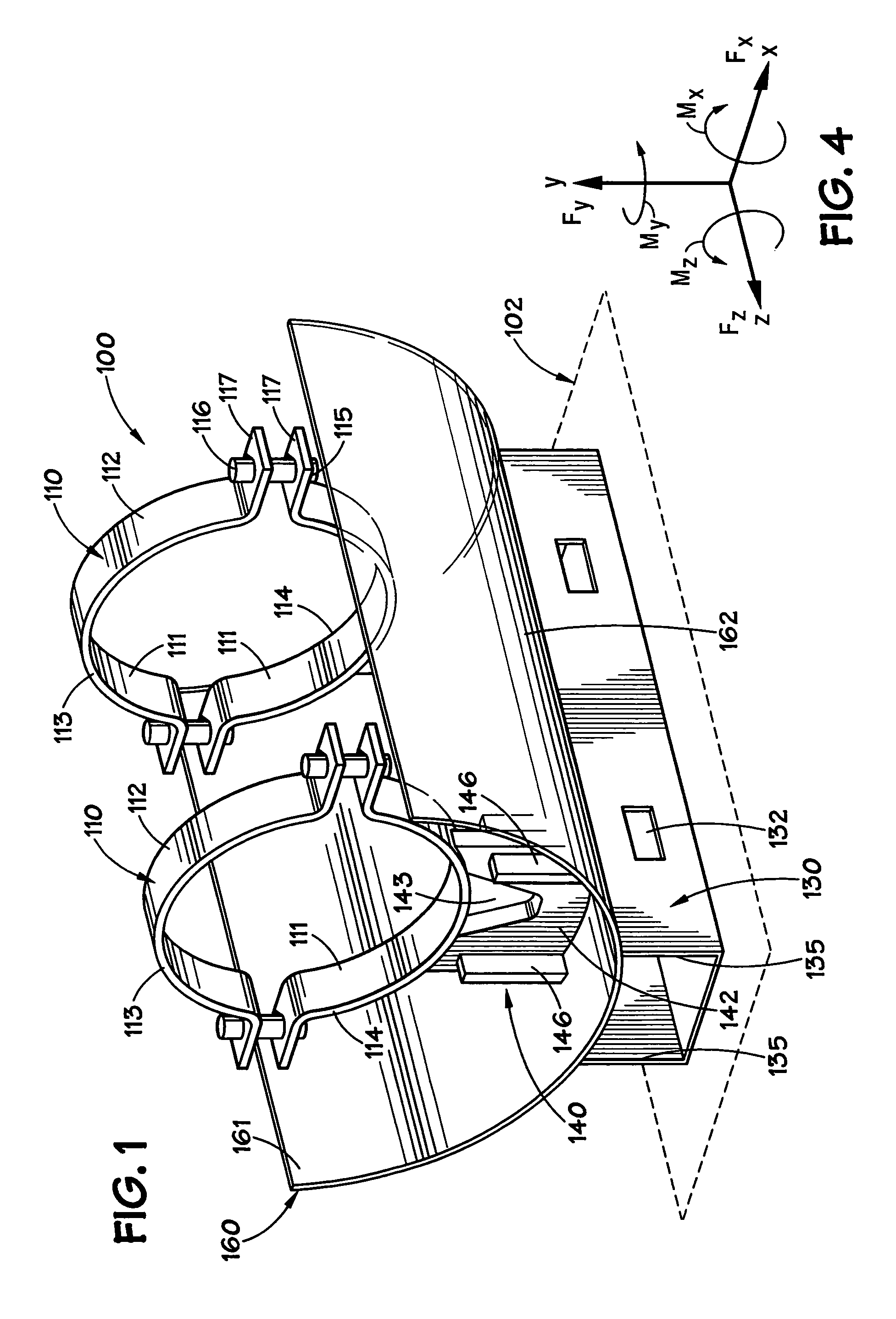 Method and apparatus for supporting an insulated pipe
