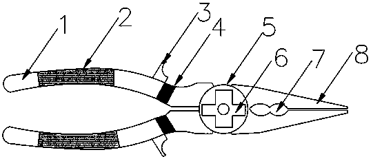 Industrial maintenance pliers