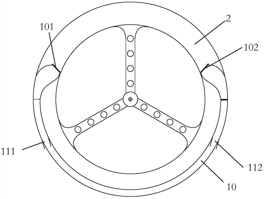 A buoyancy device circulating water power generation irrigation dual-purpose system