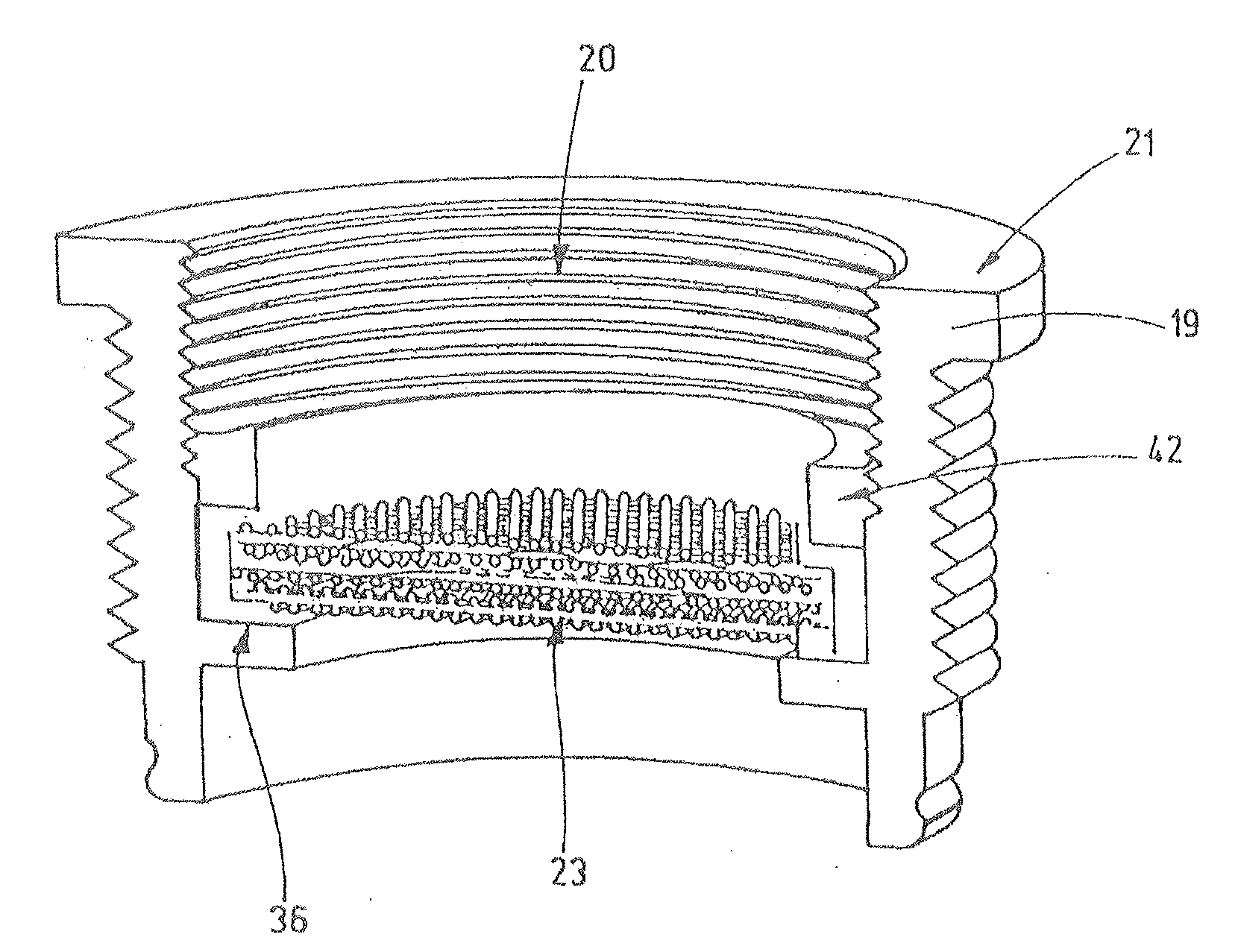 Pressure relief device for pressure-proof encapsulated housings