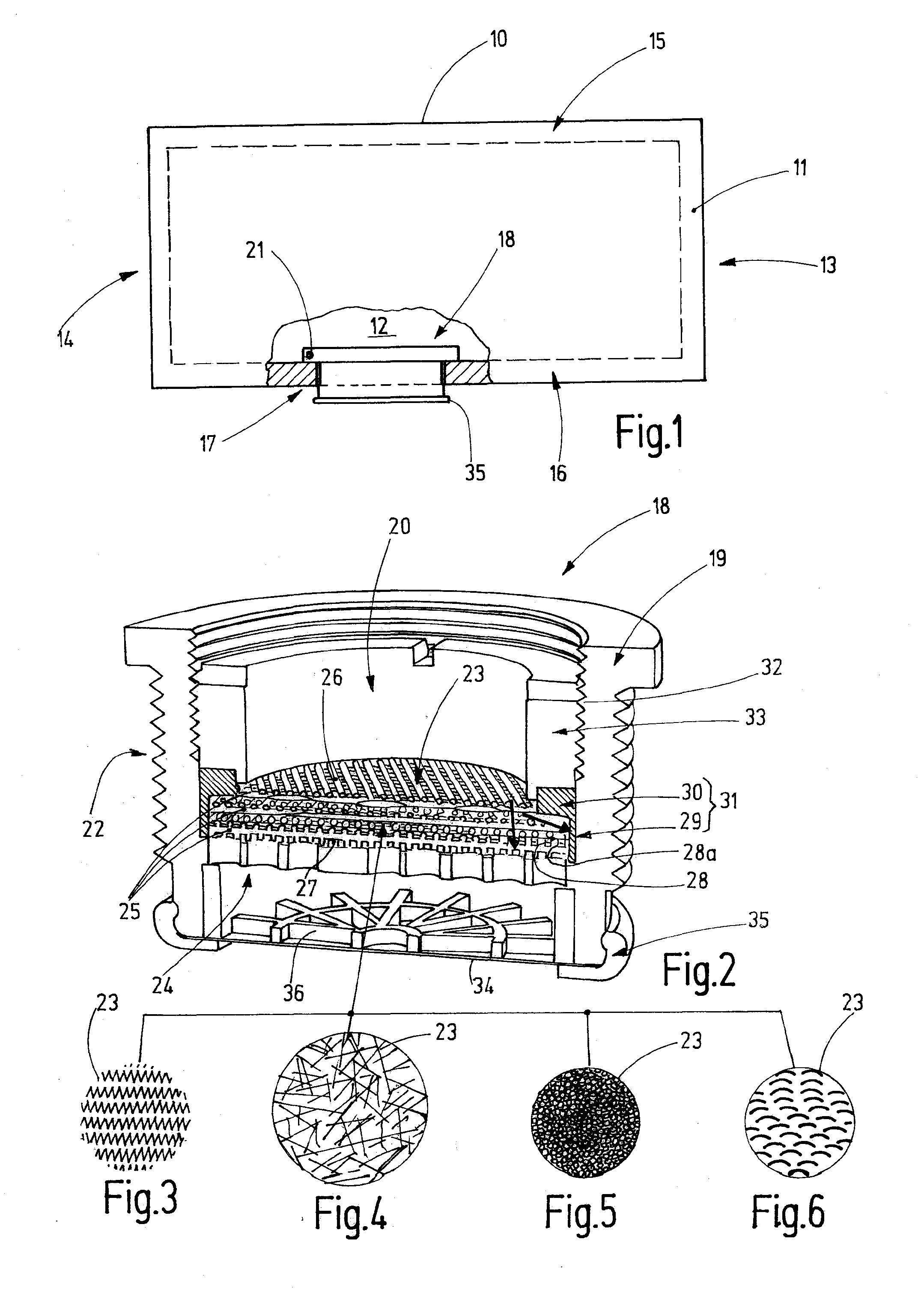 Pressure relief device for pressure-proof encapsulated housings