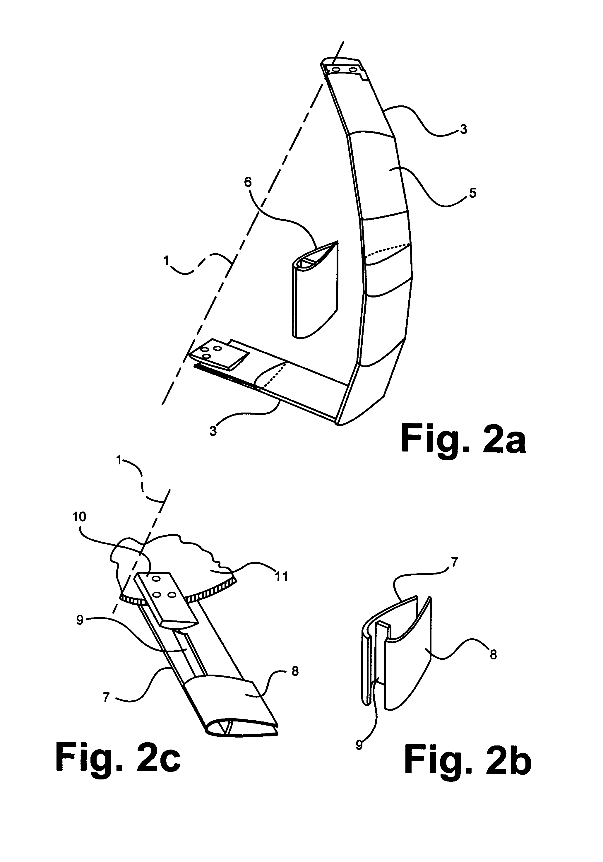 Method of making complex twisted blades with hollow airfoil cross section and the turbines based on such