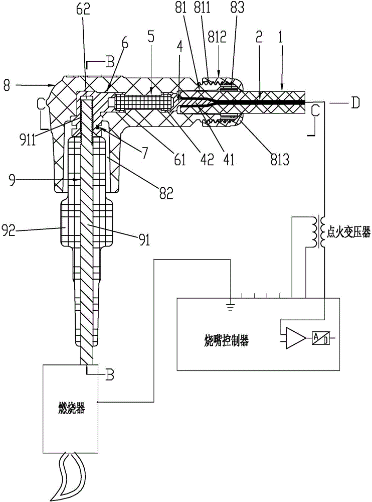 Ignition electrode cap