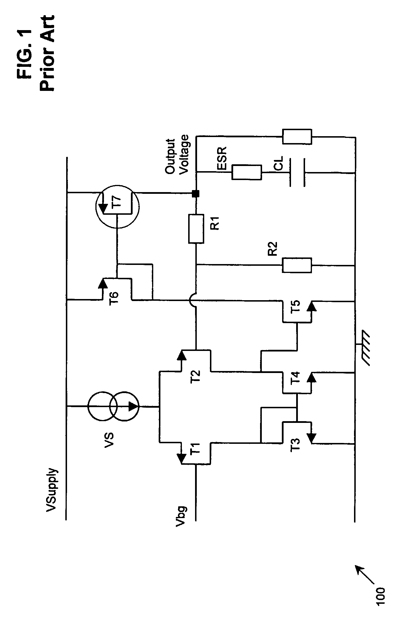 Low drop-out voltage regulator and method