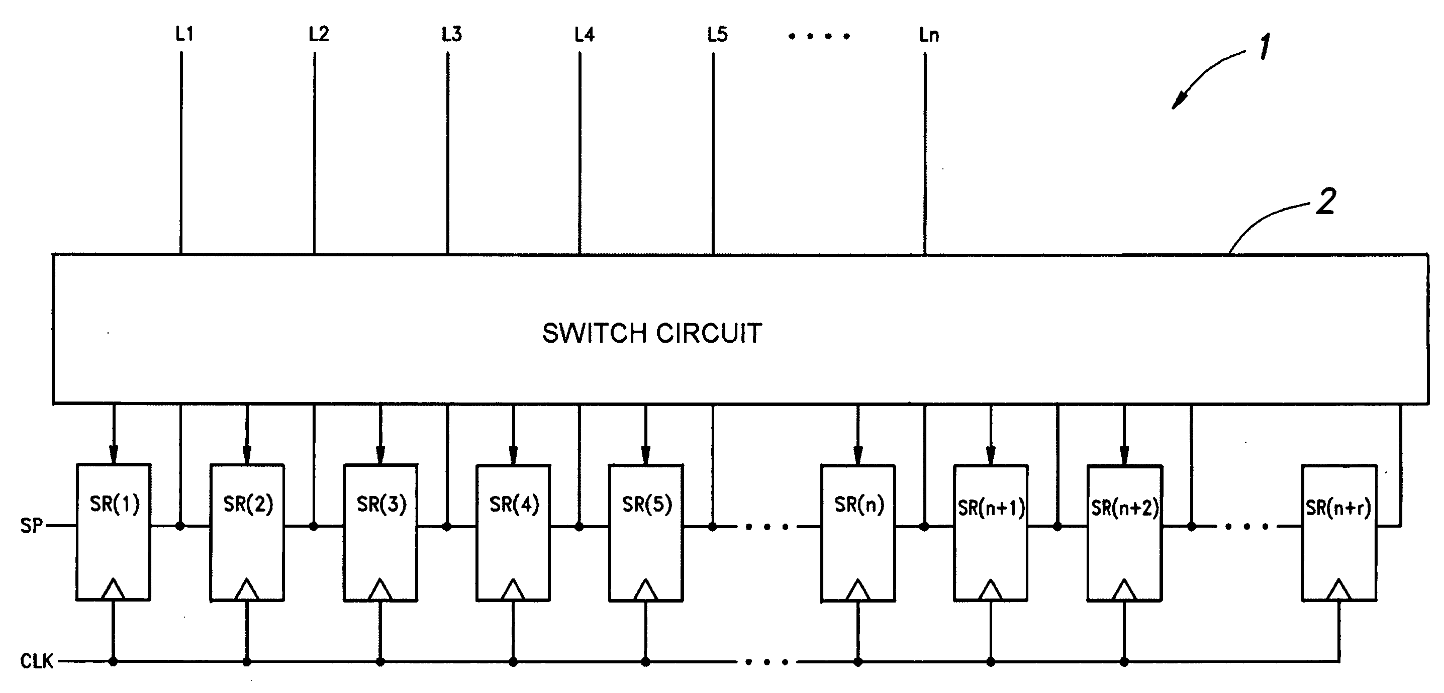 Shift register and electronic device using the same