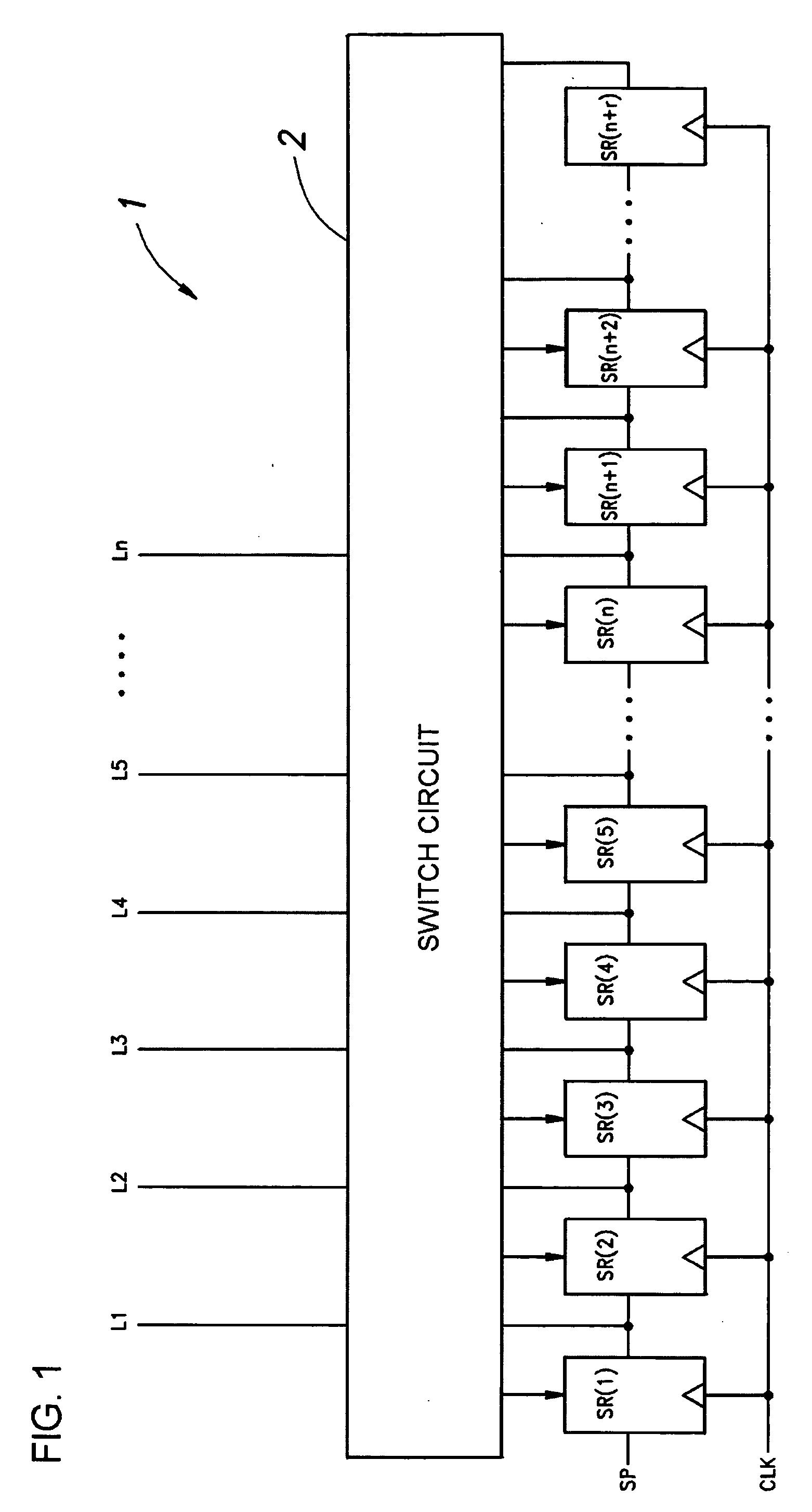 Shift register and electronic device using the same