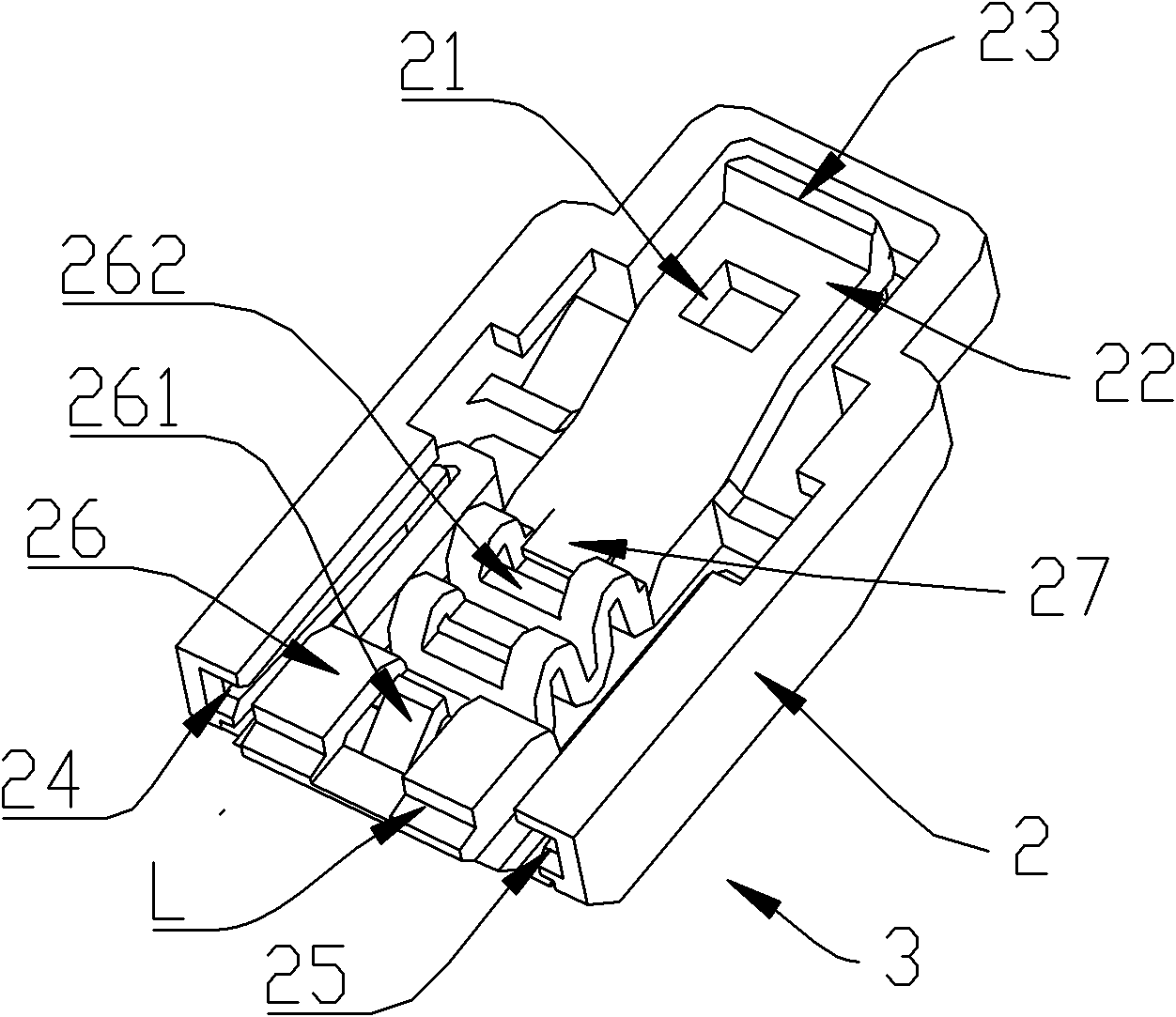 Device for installing and locking electrical appliance on cap type installation rail