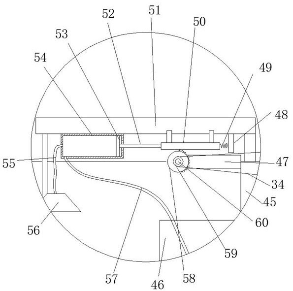 One-story construction waste transportation and treatment device