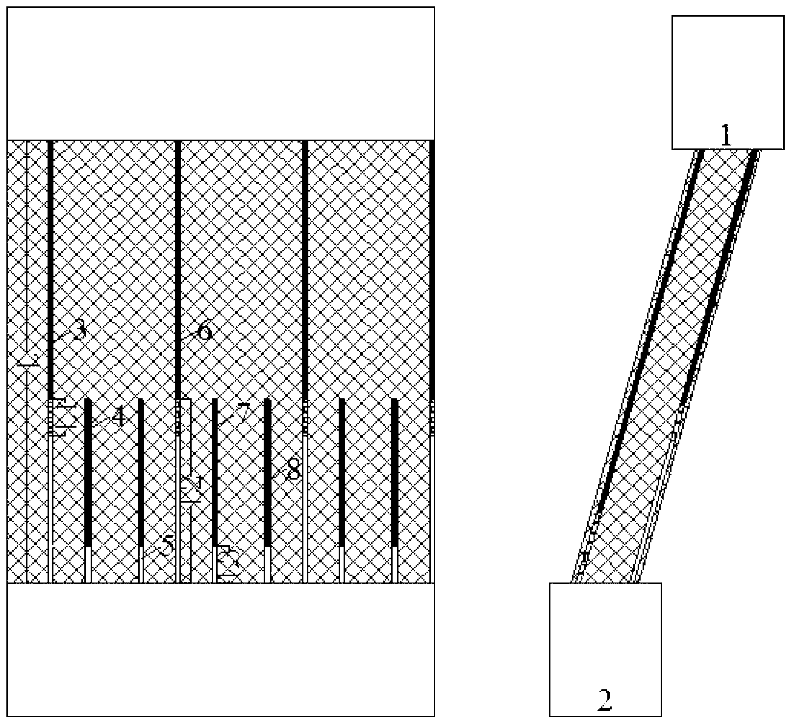 Blasting method for reducing depletion in steeply inclined thin ore body recovery