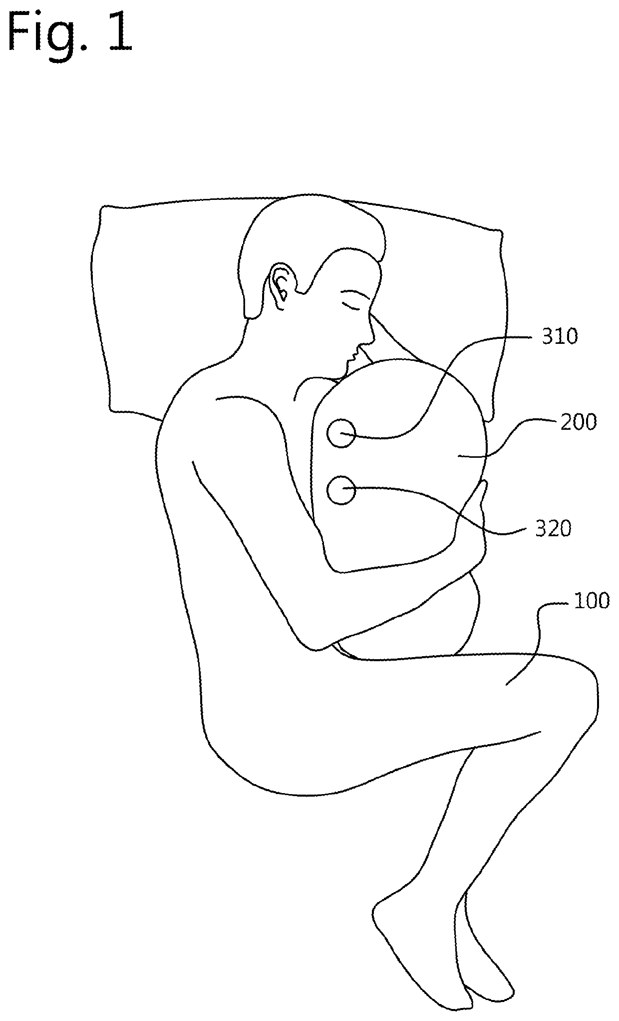 Sleep induction device and method for inducting a change in a sleep state