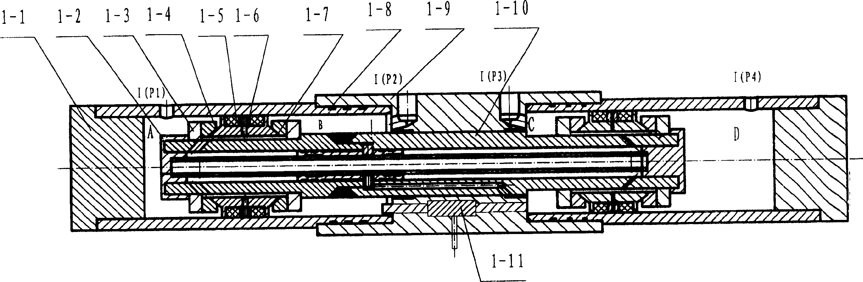 Boosting water injector for oil field