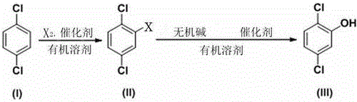 Synthetic method of 2,5-dichlorophenol