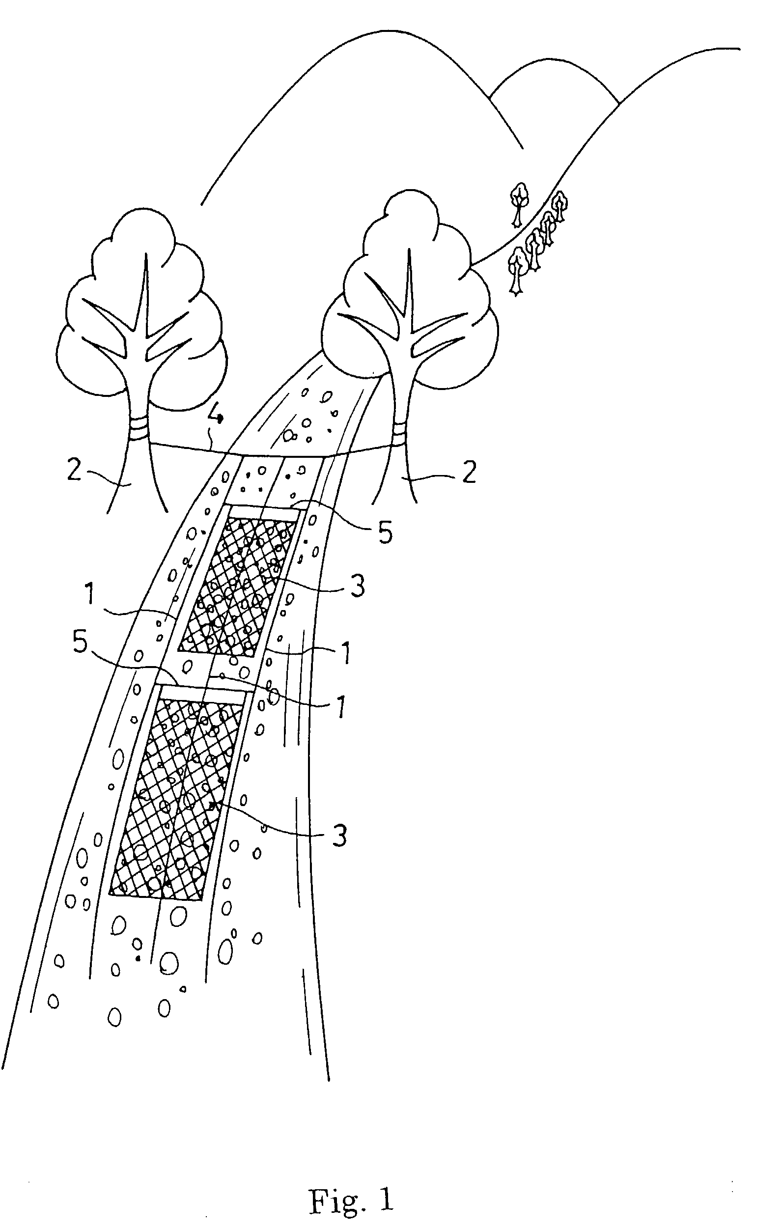 Method for soil erosion control works or shore protection works and structure for soil protection or shore protection