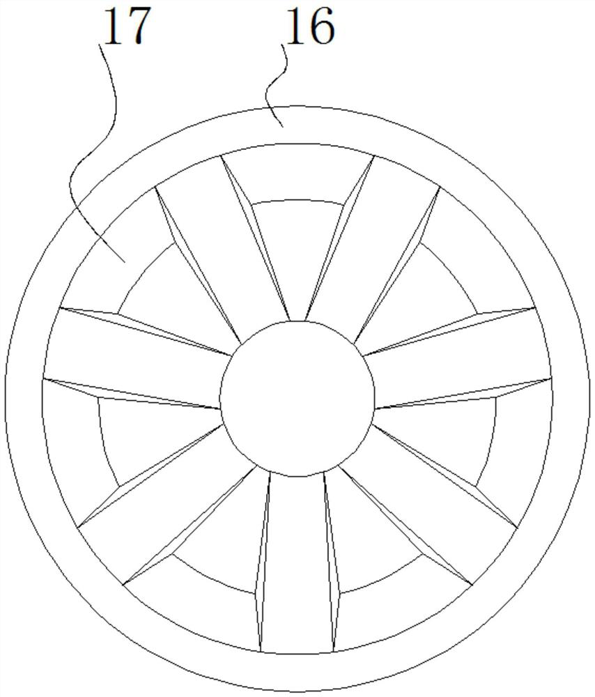 Umbrella dewatering device for shopping malls