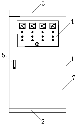Low-voltage switchgear body