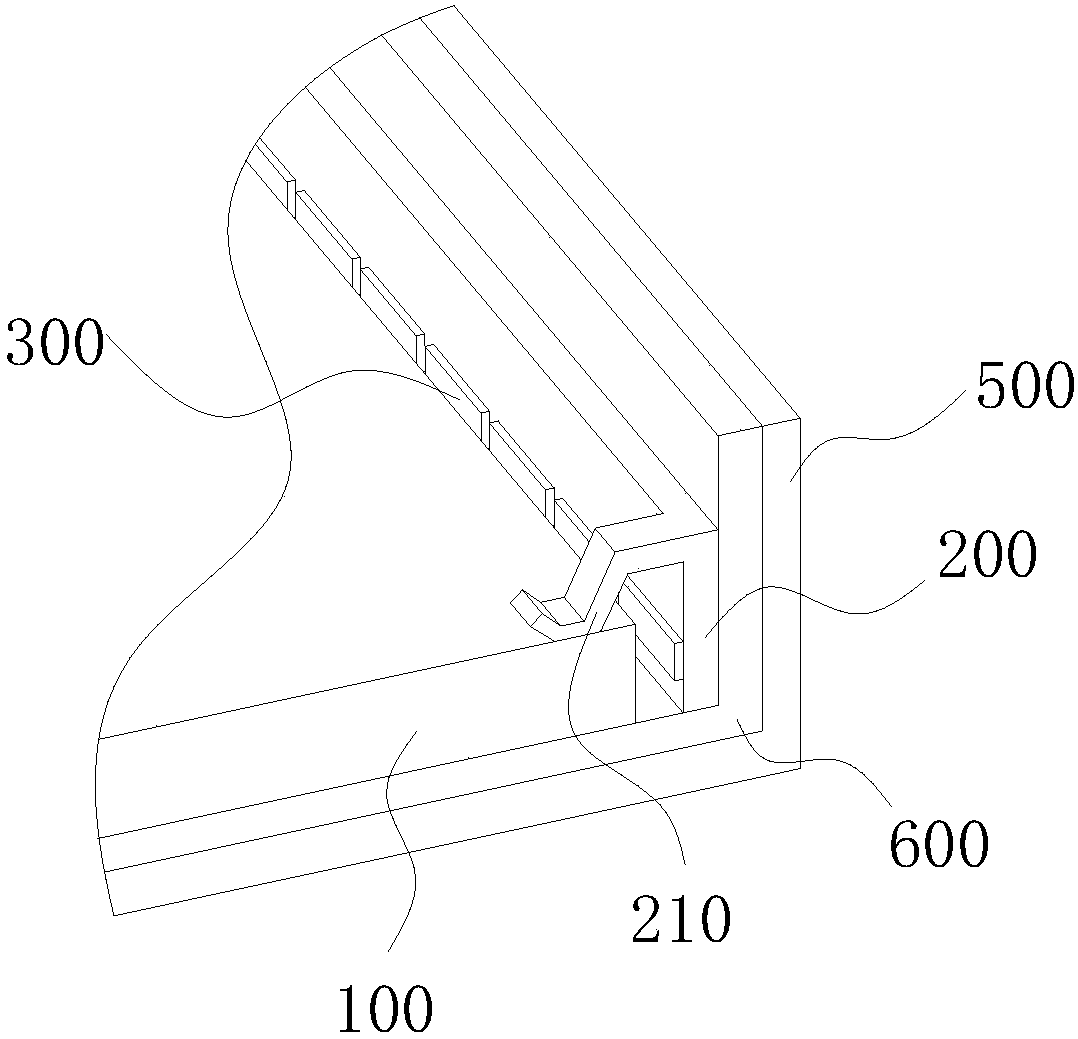 Backlight module and curved-surface display device