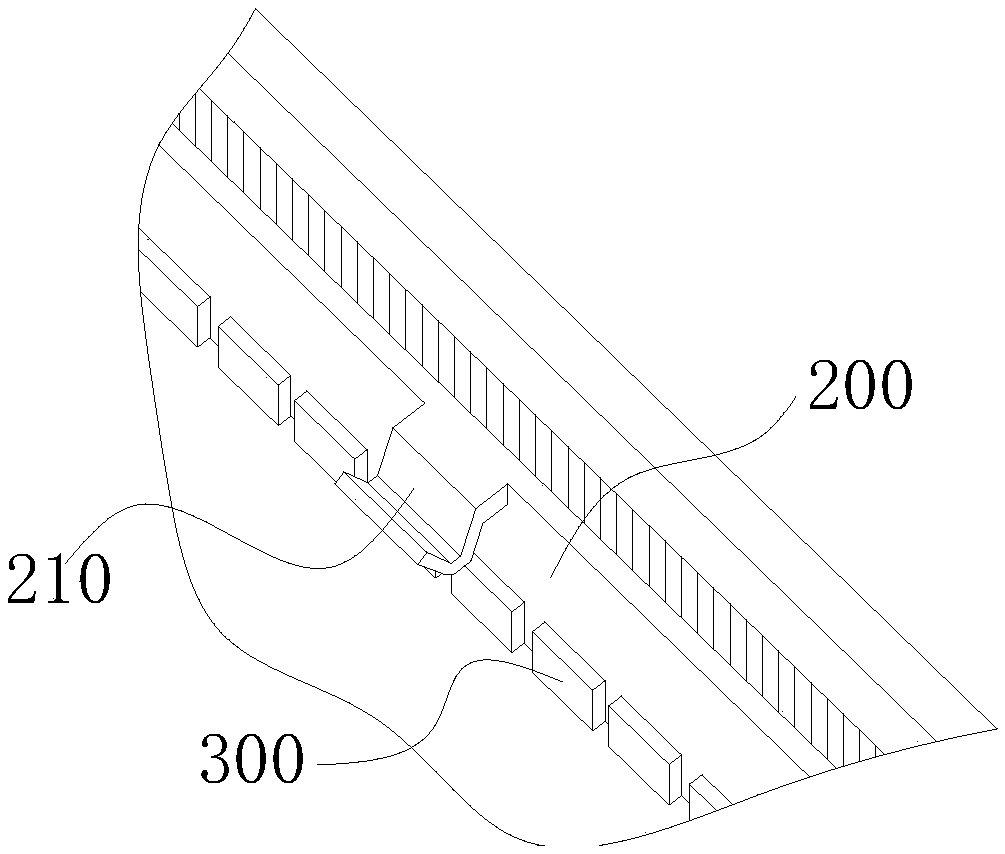 Backlight module and curved-surface display device