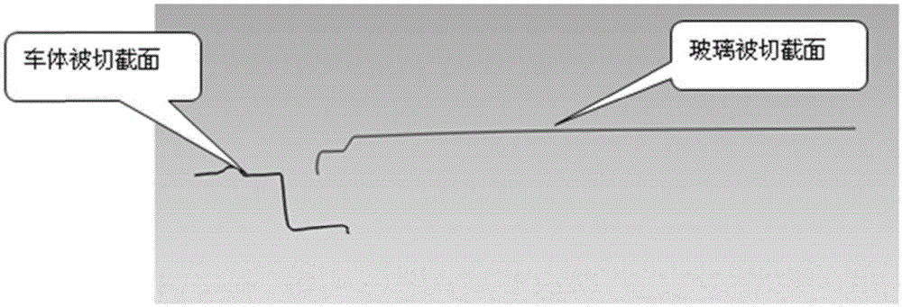 Method and system used for measuring and calibrating front windows of high-speed rail locomotive