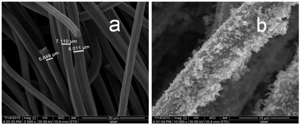 Lithium-sulfur battery based on functional carbon fiber cloth as positive electrode barrier layer