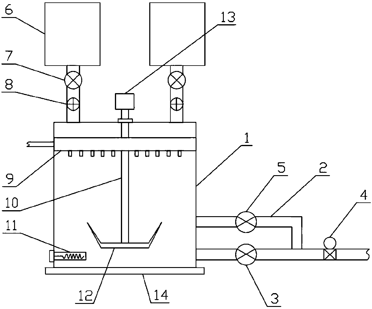 Phosphate dosing device and phosphate dosing method for boiler