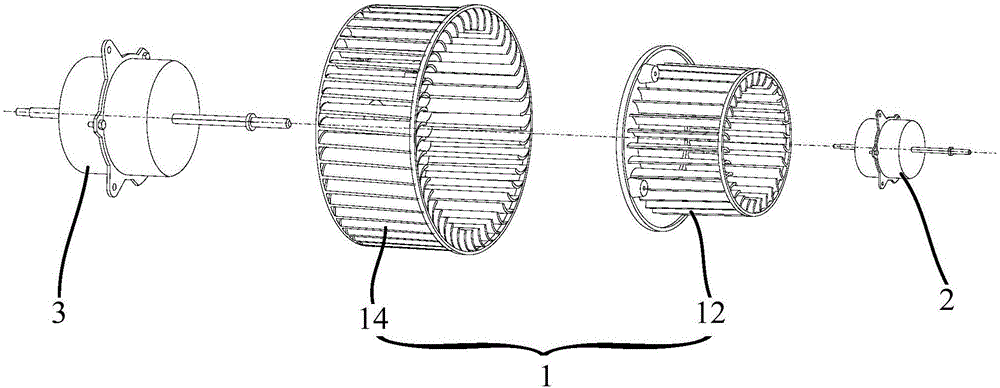 Centrifugal wind wheel, combined centrifugal wind wheel and air conditioner