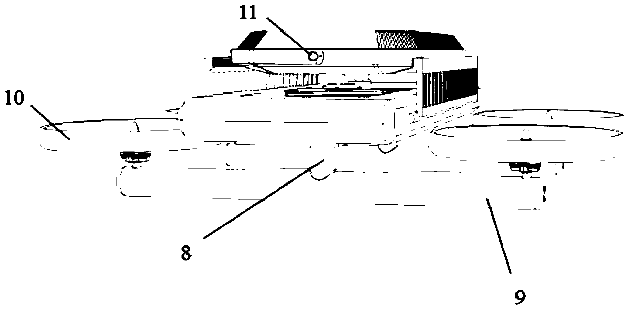 High-altitude lamp maintenance method and system, flying robot and high-altitude lamp