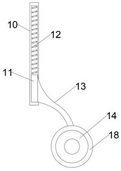 Automatic plastic paper discharging device for gynecological examination