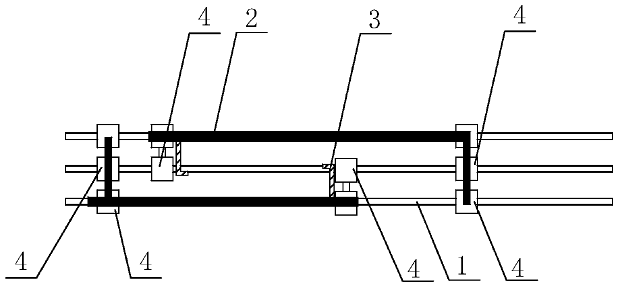 Multi-linkage mechanism and linkage moving door