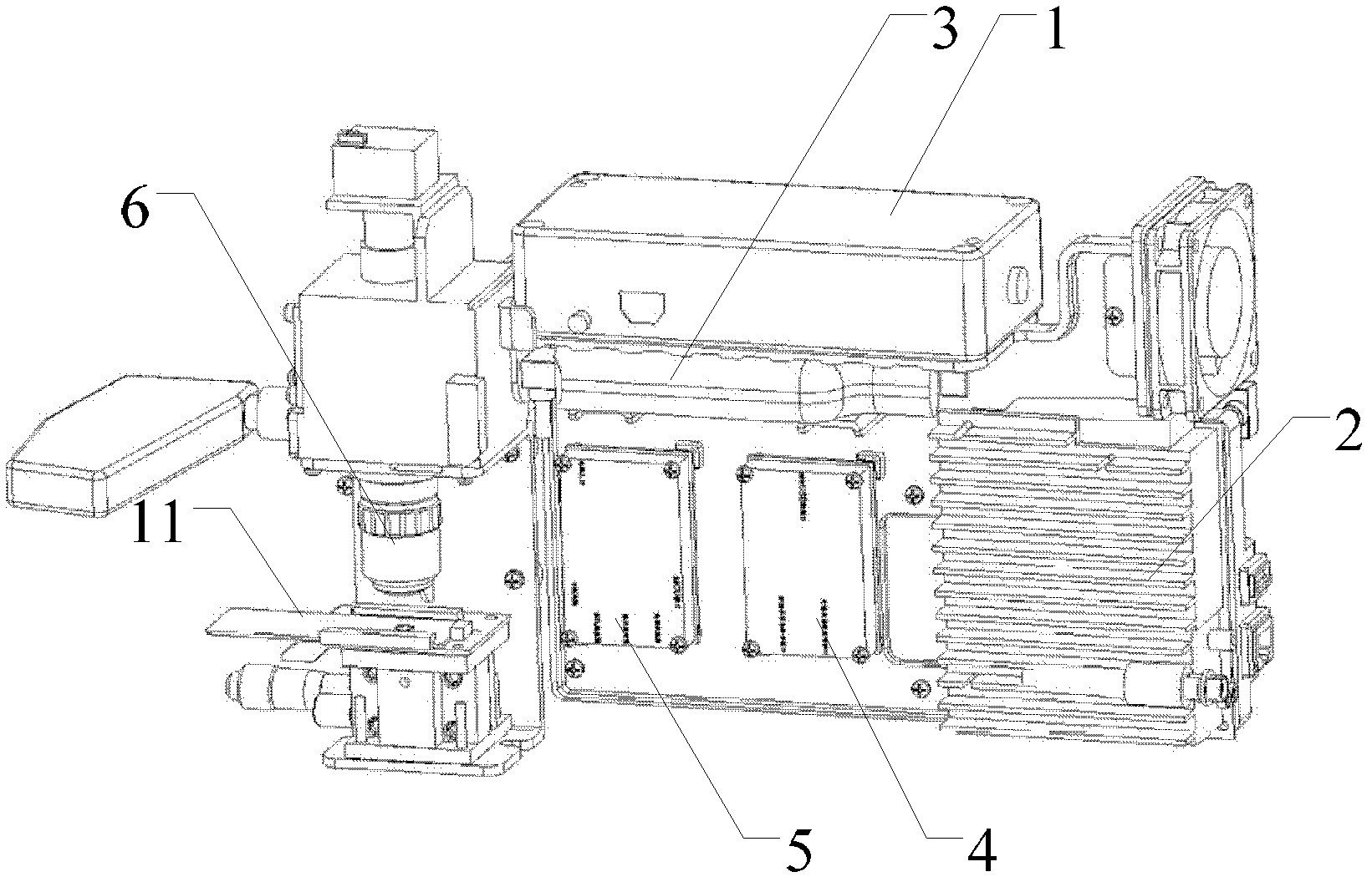 Portable Raman spectrometer