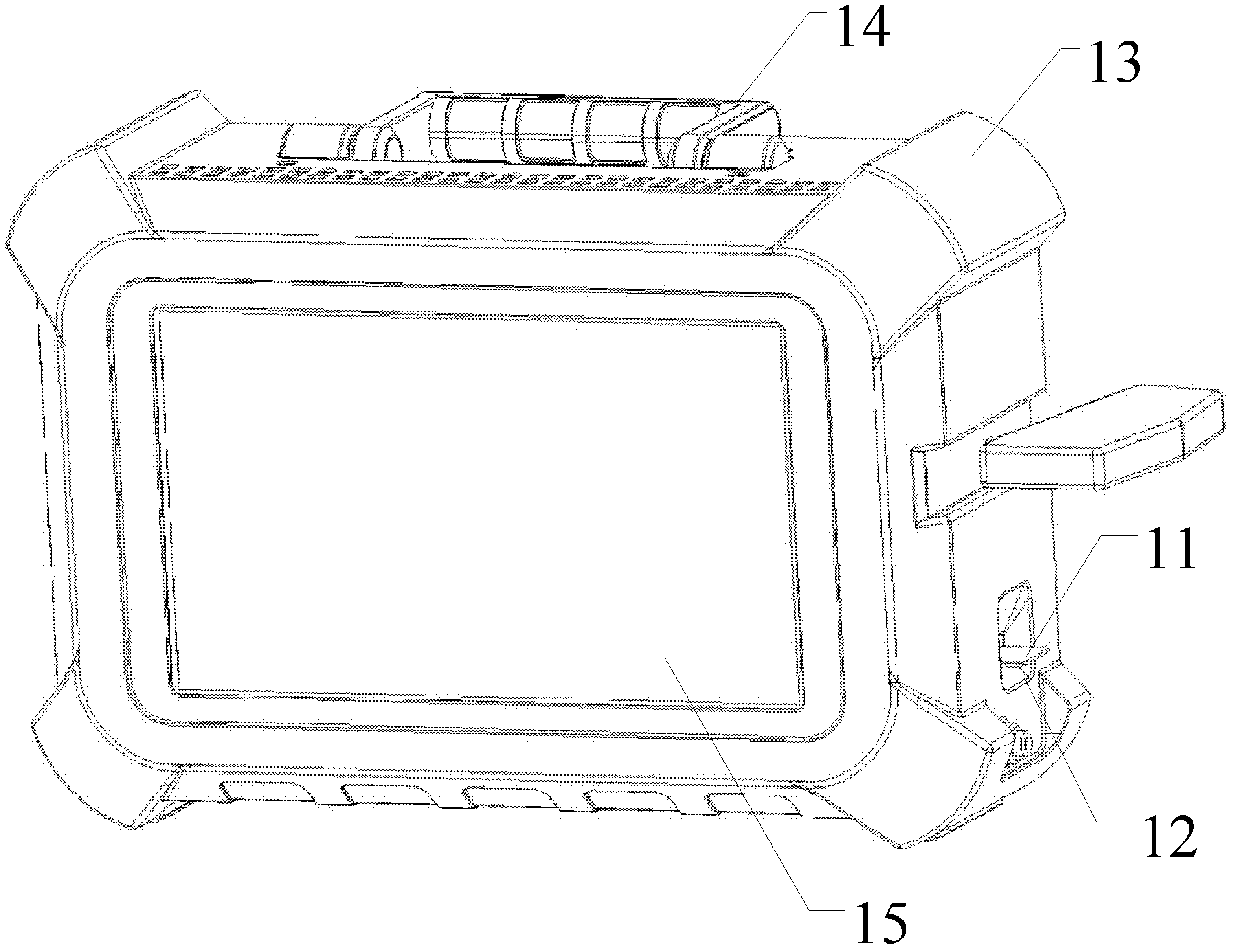 Portable Raman spectrometer