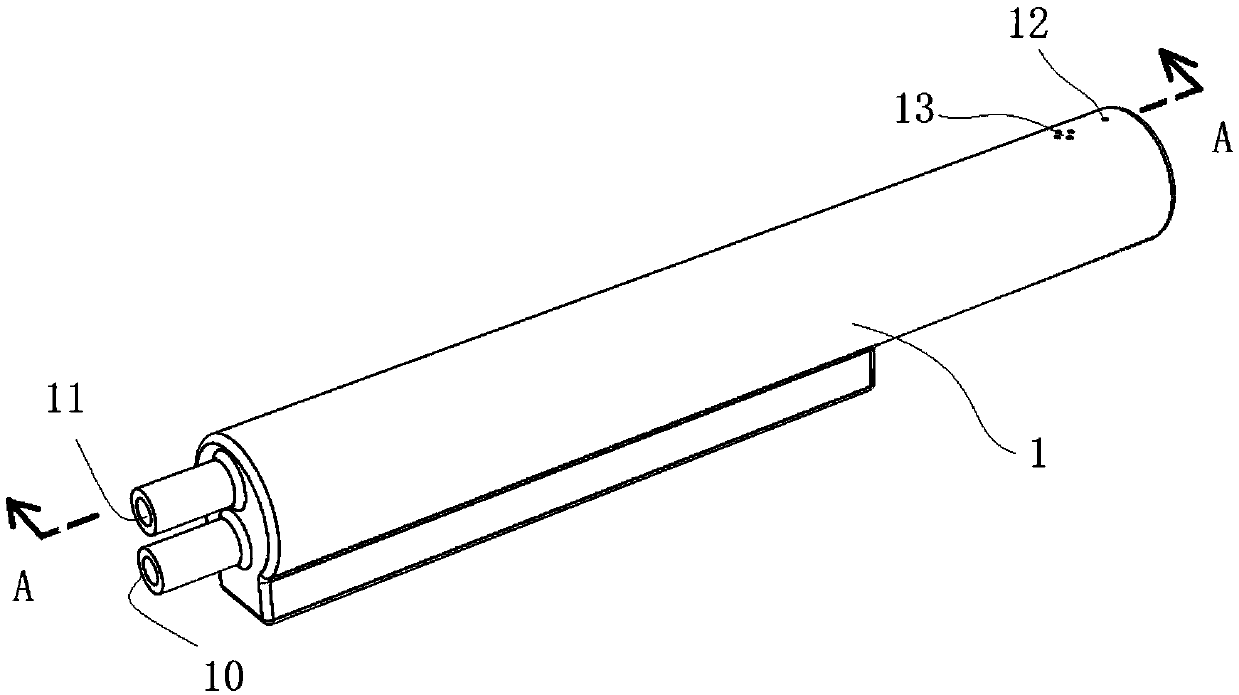 Ceramic nozzle of intelligent closestool and processing technology of ceramic nozzle