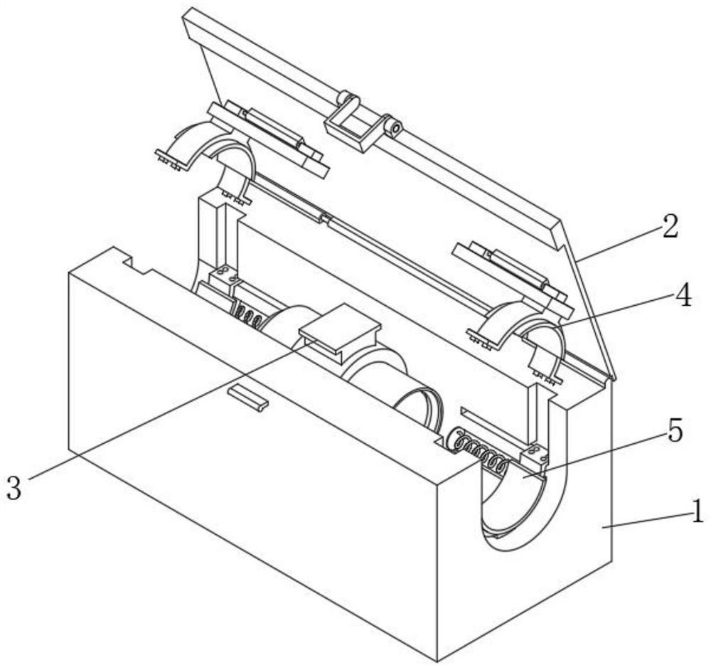 PE pipe connection auxiliary device based on heating connection