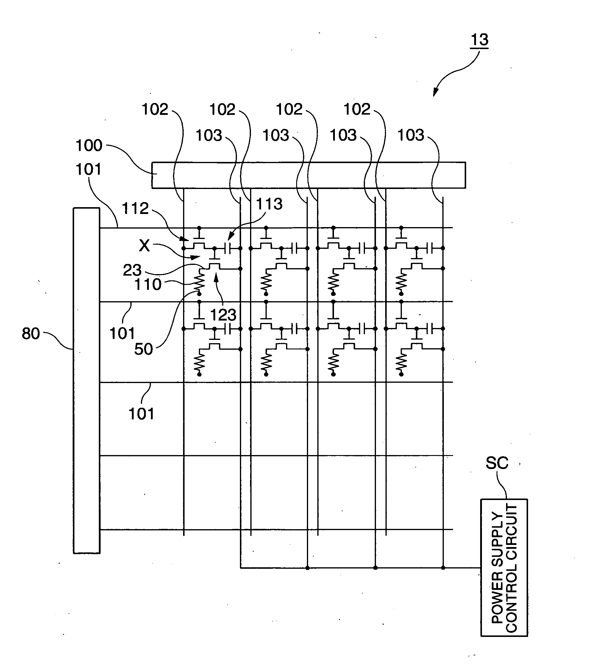 Organic electro-luminescence device, driving method thereof and electronic apparatus