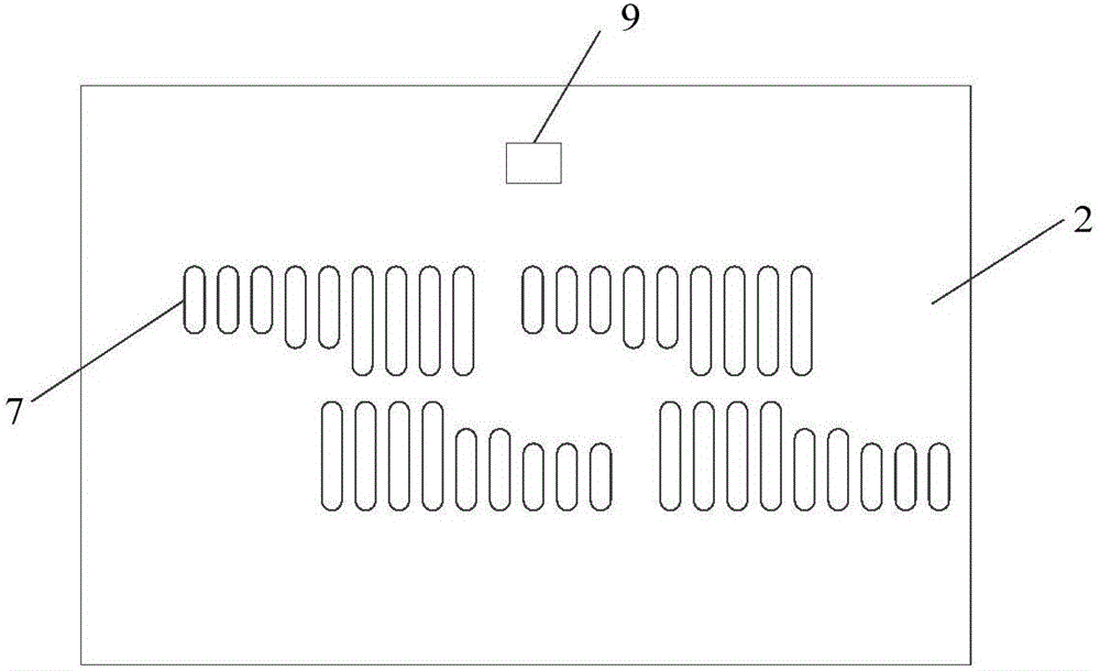 High-matching-degree multi-knife-type integrated hardware mold used for die cutting