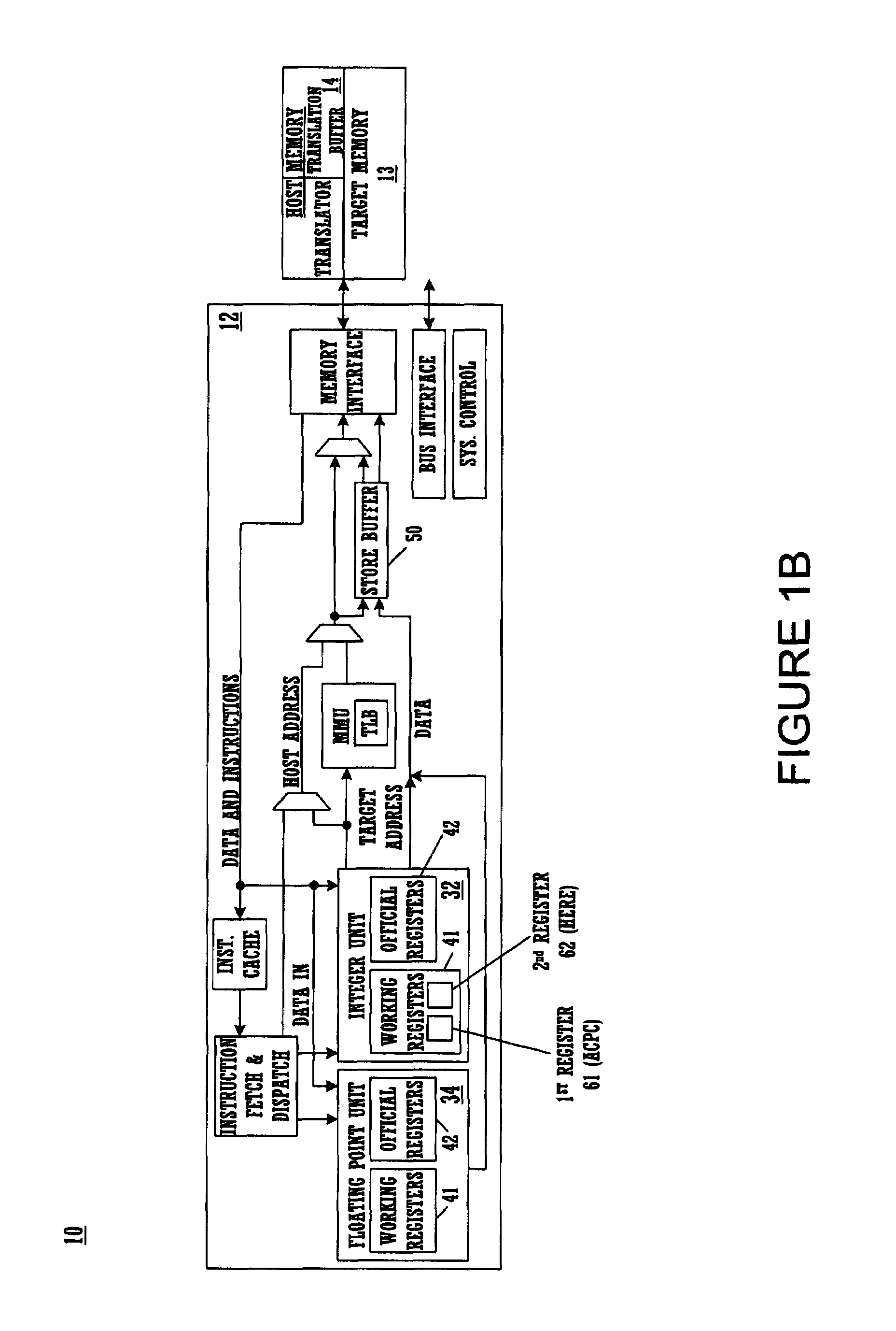 Methods and systems for maintaining information for locating non-native processor instructions when executing native processor instructions