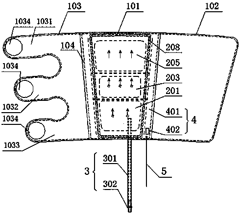 Leg venous thrombosis prevention and treatment device and control method thereof