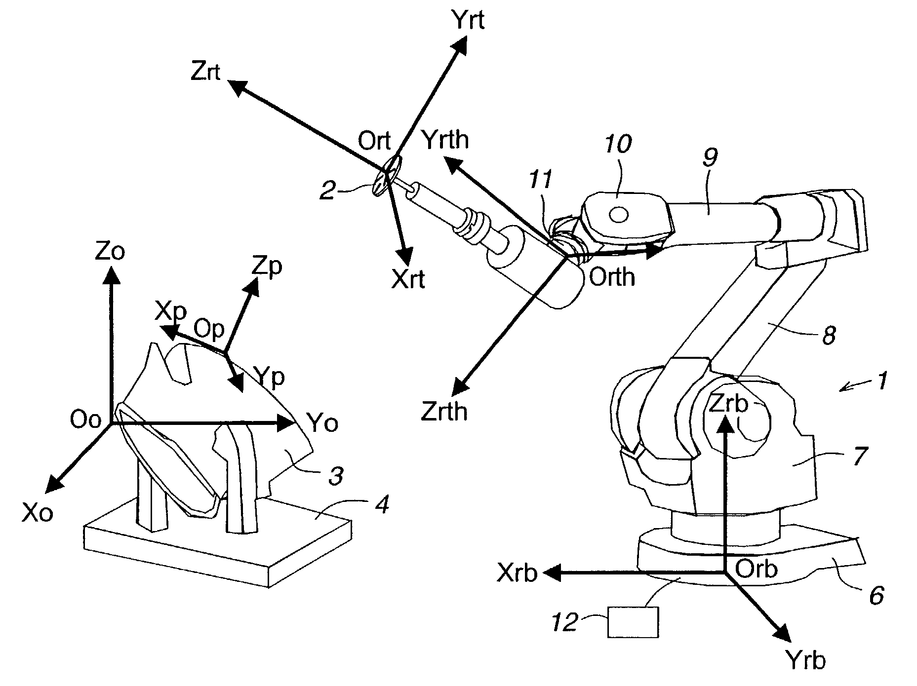 Method for calibrating and programming of a robot application