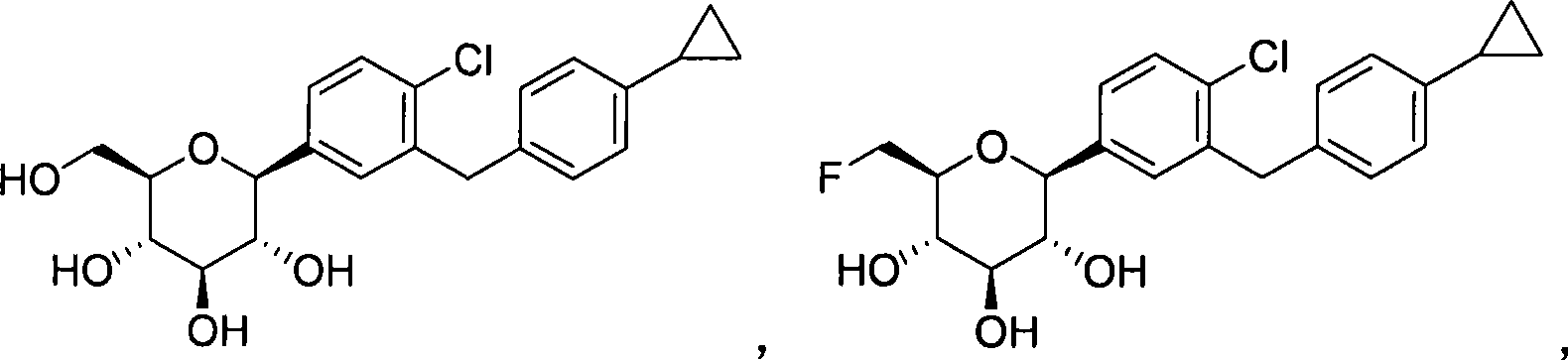 C-aryl glucoside SGLT2 inhibitor