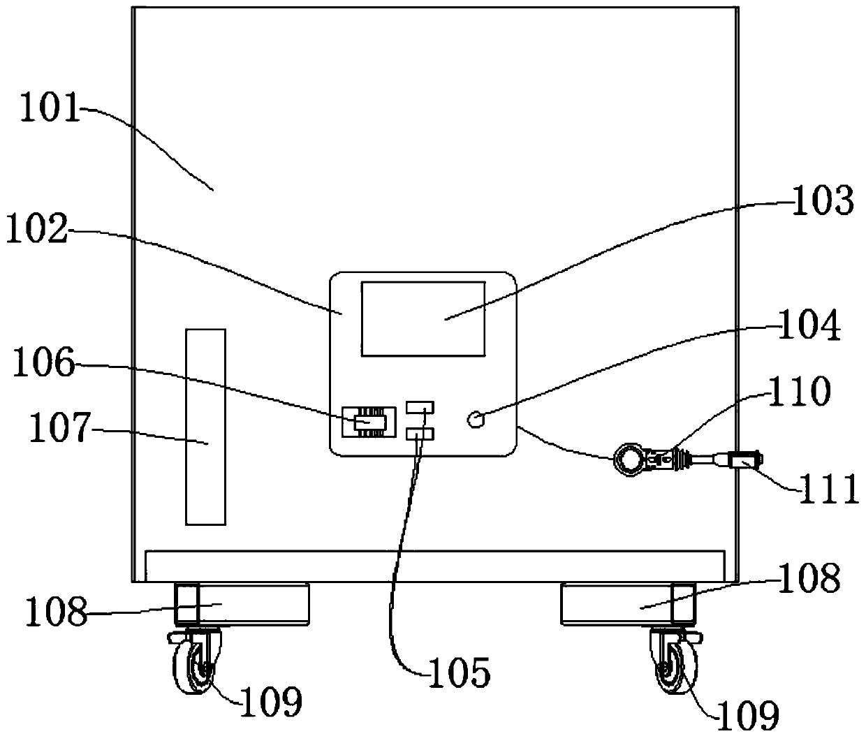 Logistics sorting system based on two-dimensional code recognition technology