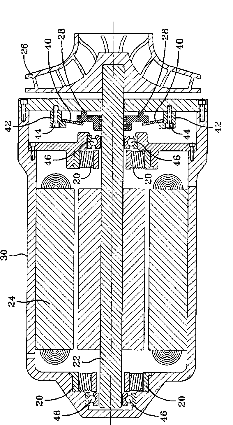 Method of positioning seals in turbomachinery utilizing electromagnetic bearings