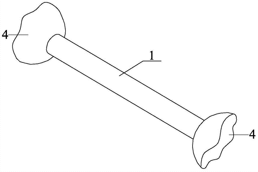 Reinforcement method for key members of space structure