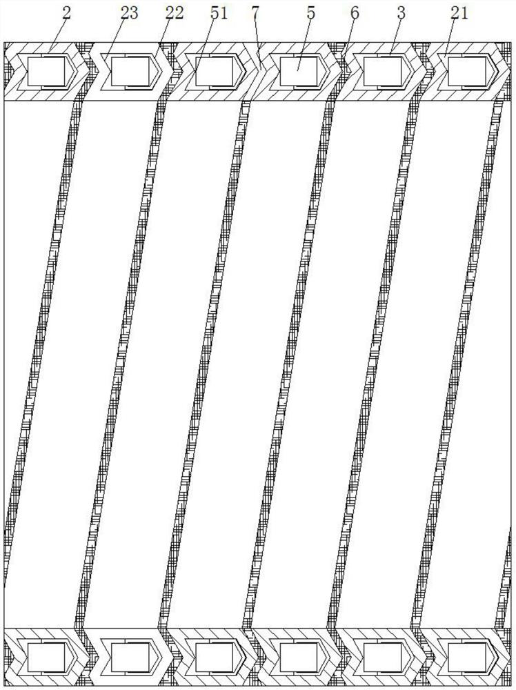 Double-layer built-in reinforced HDPE winding pipe