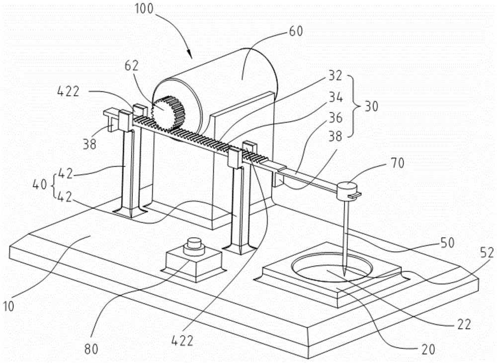 Paint film testing device and method