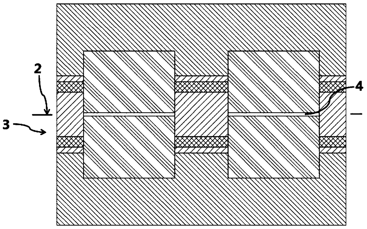 Lamination and connection process of wafers in 3d NAND flash memory structure