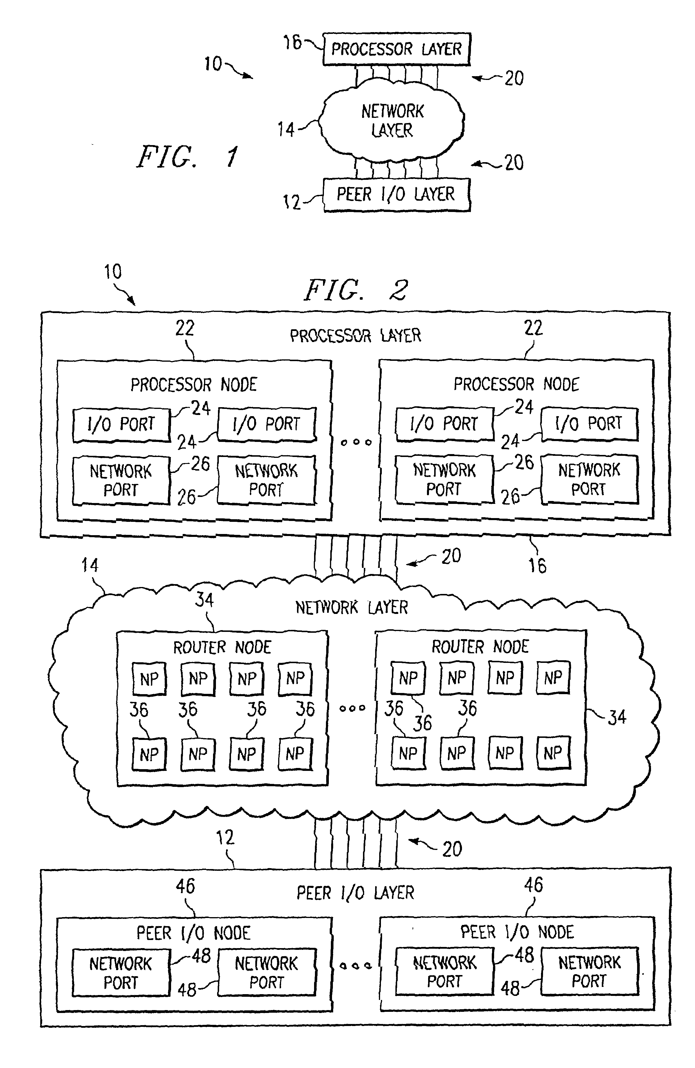 Method and system for managing data at an input/output interface for a multiprocessor system