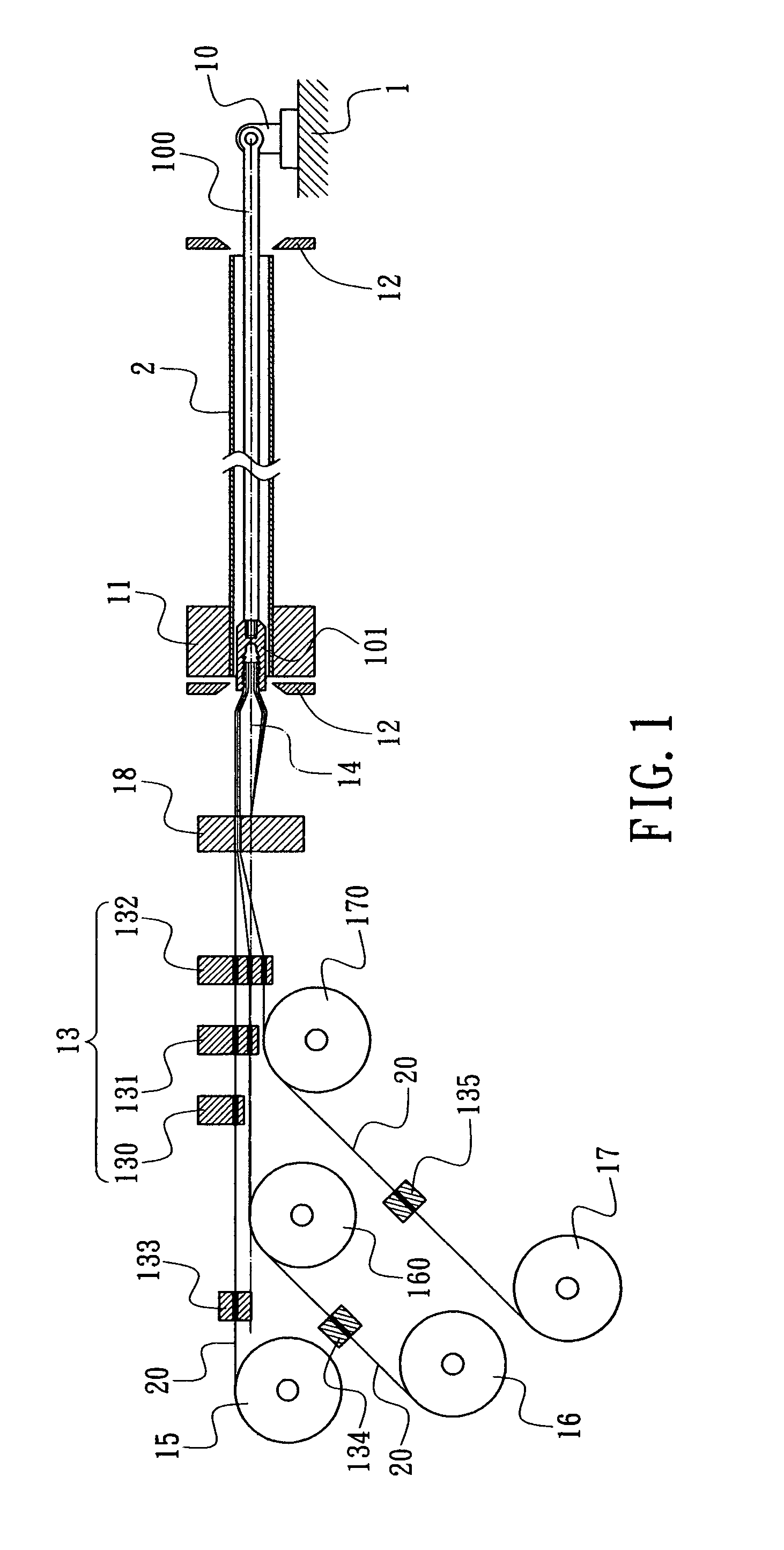 Apparatus for disposing capillary structure into heat pipe
