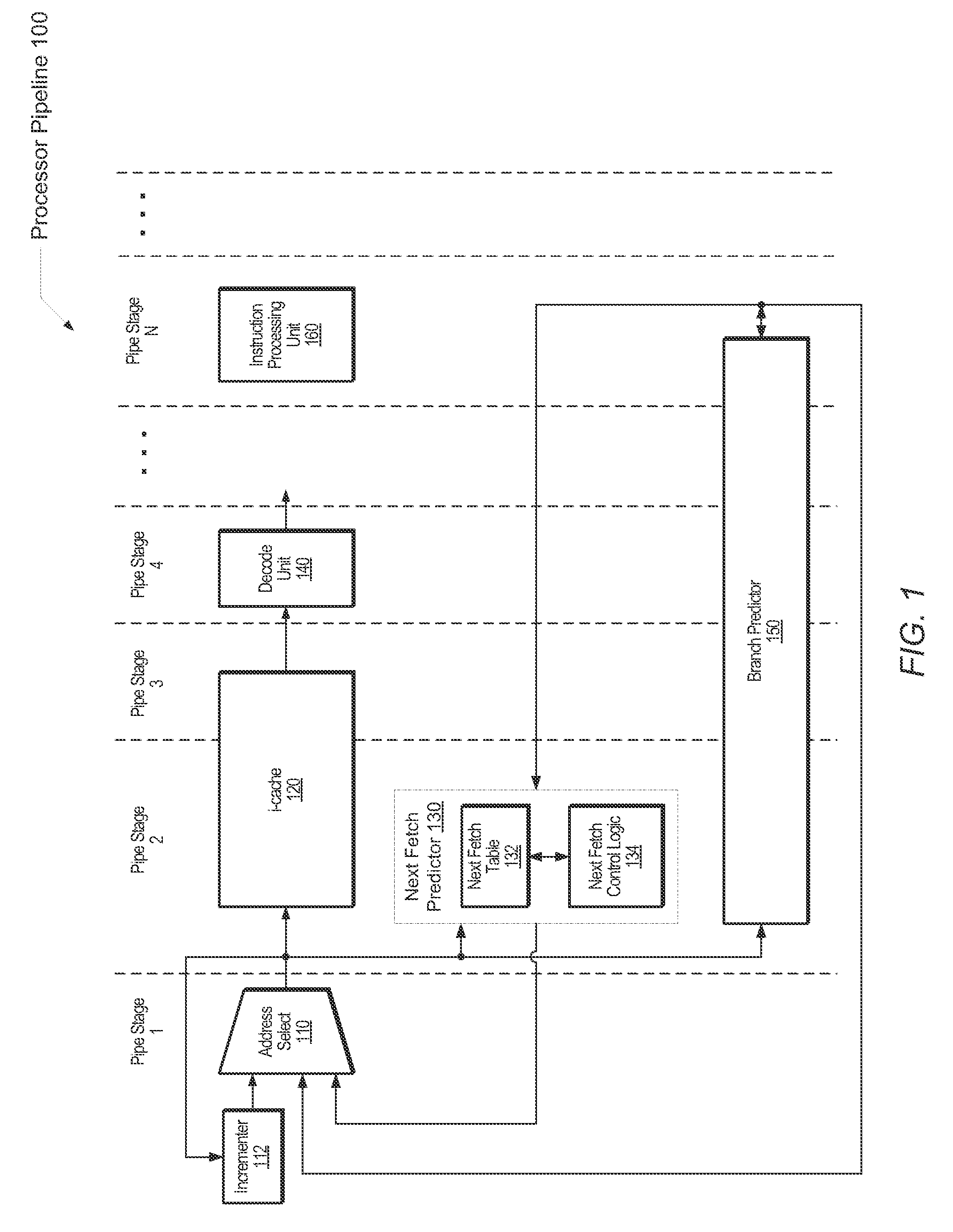 Preventing update training of first predictor with mismatching second predictor for branch instructions with alternating pattern hysteresis