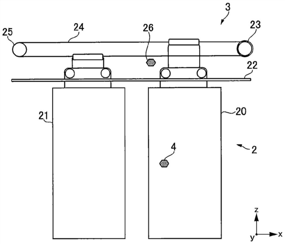 Car position determining device and car position determining method