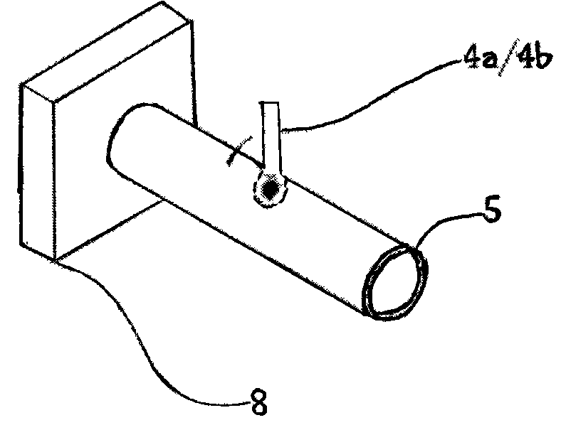 Laser bending shaping method and of light-wall conduit