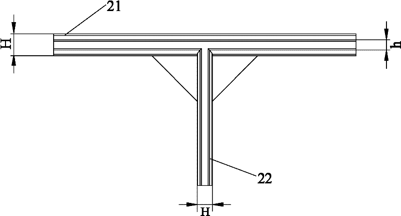 Packaging method for side-by-side combination refrigerator, and supporting cushion for the packaging method